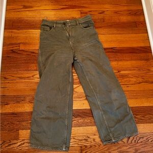 Sezane Le Crop khaki